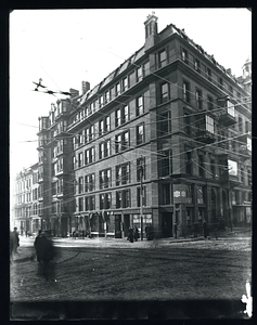 Tremont Street at northwest corner Boylston Street