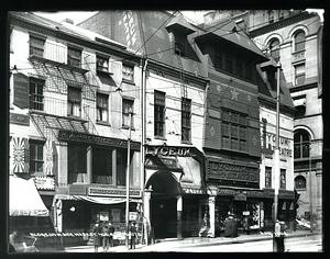 Buildings west side Washington Street, numbers 659 to 653