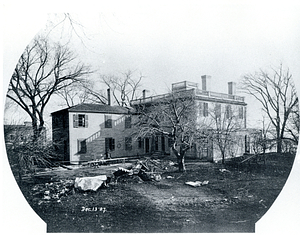 Rear view of the Corcoran House, Preston Street, Dorchester