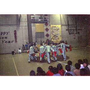 Performers at a Chinese Progressive Association New Year's event