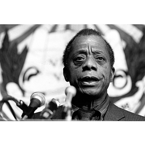 James Baldwin, the opening speaker at a Black History Month event