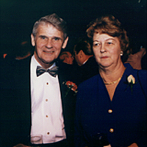 President and Mrs. Curry at the dedication of the Curry Student Center