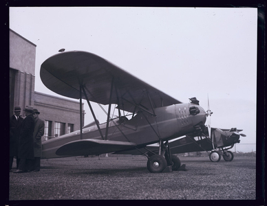 Mrs. Lindbergh's plane