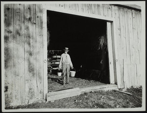 Theodore Robinson, milk man, York, Maine