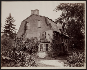 Exterior view of the Old Manse, Concord, Mass., undated