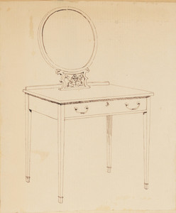 Toilet Table and Mirror