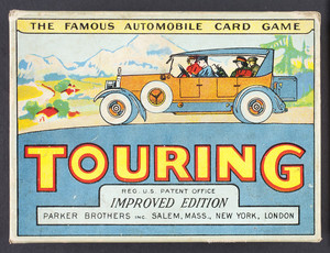 Touring, the Famous Automobile Card Game by Parker Bros.