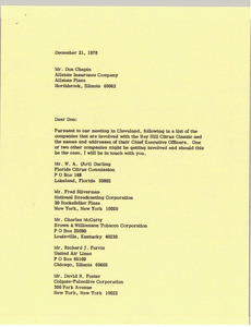 Letter from Mark H. McCormack to Don Chapin