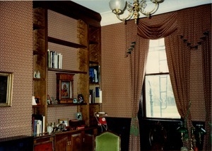 Photograph of former coatroom
