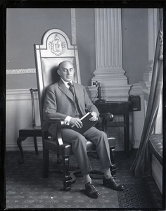 Channing H. Cox, formal portrait