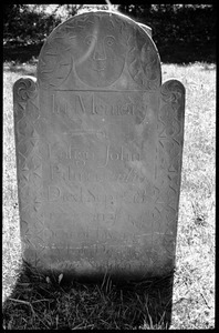 Gravestone of Ens. John Palmer (1777), Old Poquonock Burying Ground
