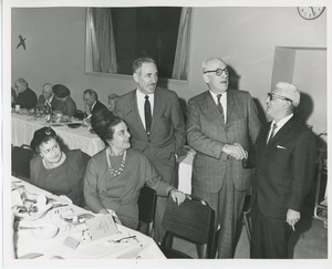 Attendees at Thanksgiving dinner