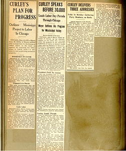 A Swing Through America for Roosevelt scrapbook, page 24