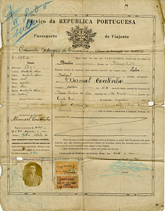 Manuel Coutinho passport