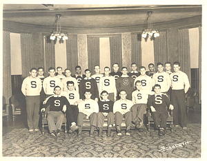 Group Photograph of Varsity "S" Club, ca.1940