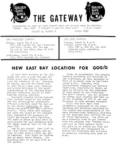 The Gateway Vol. 2 No. 9 (March, 1980)