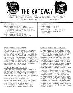 The Gateway Vol. 2 No. 10 (April, 1980)