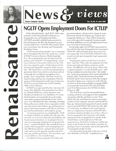 Renaissance News & Views, Vol. 10 No. 6 (June 1996)