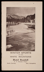 Winter sports in the White Mountains, Hotel Randall, North Conway, New Hampshire