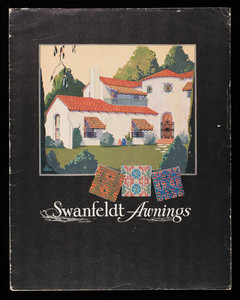 Swanfeldt awnings, Swanfeldt Tent and Awning Co., Los Angeles, California