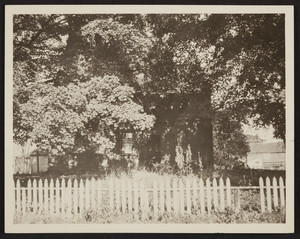 Exterior view of the Arnold House, shortly after acquisition, Lincoln, Rhode Island, October 18, 1919