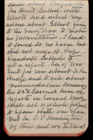 Thomas Lincoln Casey Notebook, November 1893-February 1894, 66, data about Freeport