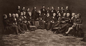 A Group of Members of the Massachusetts Historical Society, Taken in May, 1855