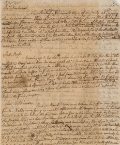 Notes at the trial of British soldiers, circa November 1770, by Samuel Quincy