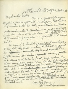 Letter from Benjamin Smith Lyman to Charles S. Dulles