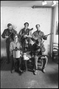 Jim Kweskin Jug Band posed for a group portrait