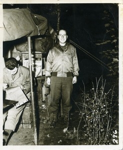 Carl Henry at military camp