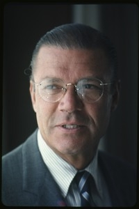 Defense Secretary Robert S. McNamara: bust portrait