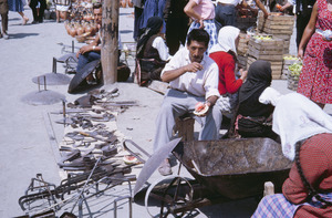 Ohrid market scene