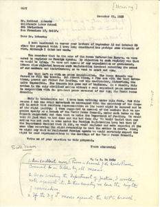 Letter from Scott Nearing to W. E. B. Du Bois
