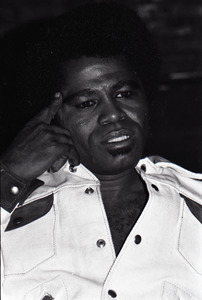 James Brown at the Sugar Shack: Brown half-length portrait