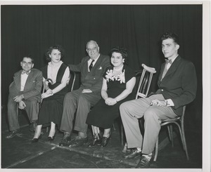 Group of young disabled people