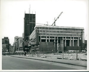 City Hall area construction