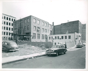 Rear view of 211-217 Albany Street, Wrought Iron Specialty Corporation