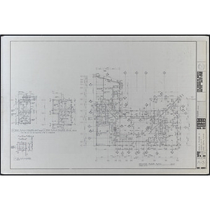 United South End Settlements Central Facility, Boston, Massachusetts, plan at floor 2, levels 3 & 4, miscellaneous detail plans