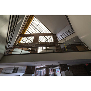 Harriet Tubman House atrium skylight facing northeast