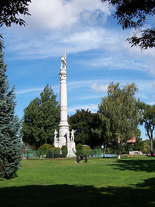 Soldiers' and Sailors' Monument, Wakefield, Mass.