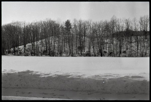 Millers Falls: snow-covered hillside