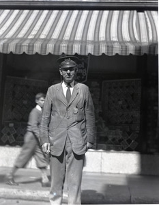 Special Officer Jack Flavin: full-length portrait in uniform