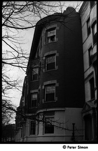 View down a Boston street