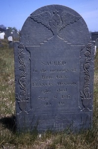 Eastern Cemetery (Portland, Me.) gravestone: Osgood, Francis (d. 1817)