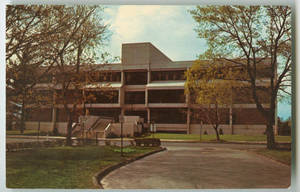 Front of Babson Library