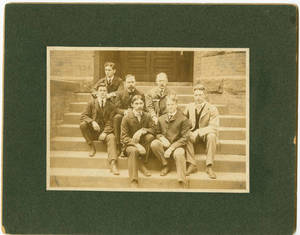Springfield College students with Laurence Locke Doggett, c. 1903