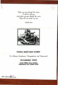 Grace and Lace Letter Issue C