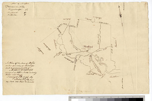 A plan of the town of Medford in the county of Middlesex and commonwealth of Massachusetts containing 5631 acres including water and roads