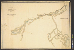 A plan of the settled part of Canada reduced from the large survey made in the years 1760 & 1761 by order of General Murray governour of the province